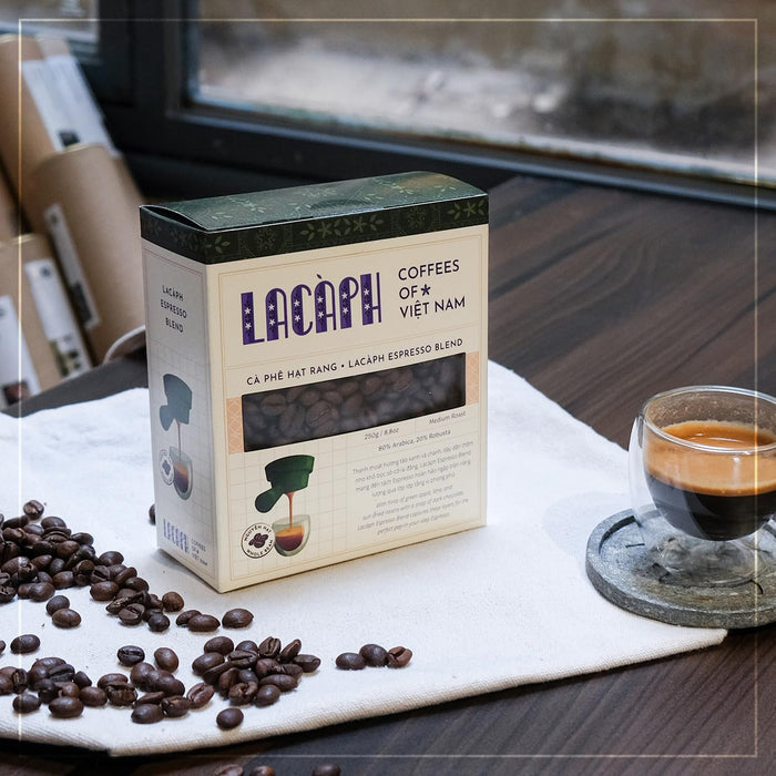 LACÀPH ESPRESSO BLEND (80% ARABICA, 20% ROBUSTA)